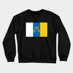 Flag of the Canary Islands Crewneck Sweatshirt